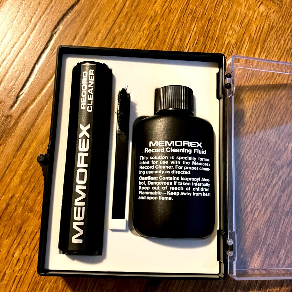 Vintage Memorex Record Cleaning Kit
